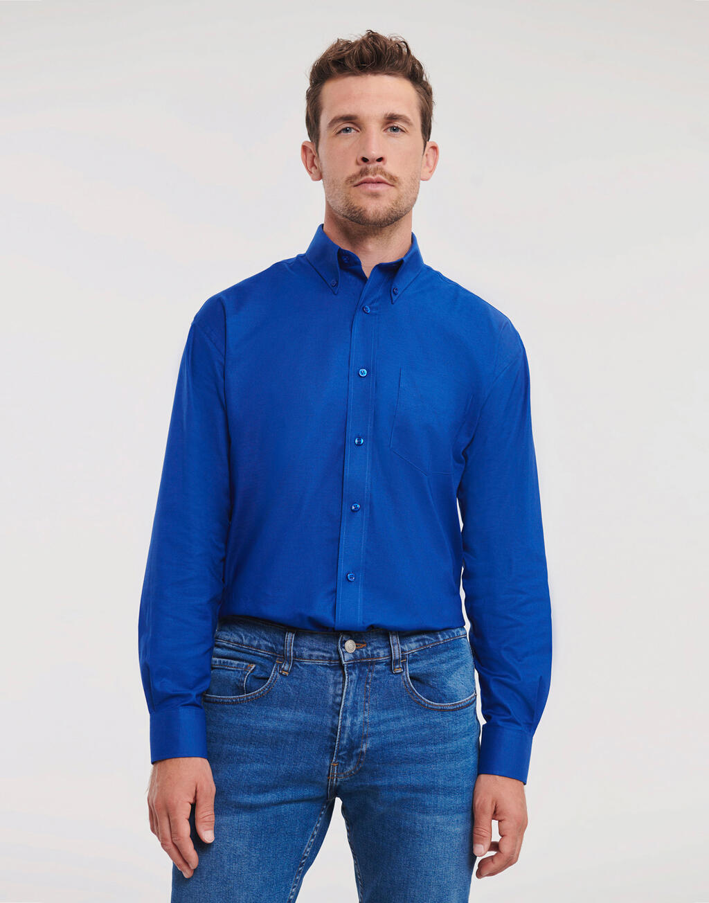 Russell Collection Chemise Oxford LS