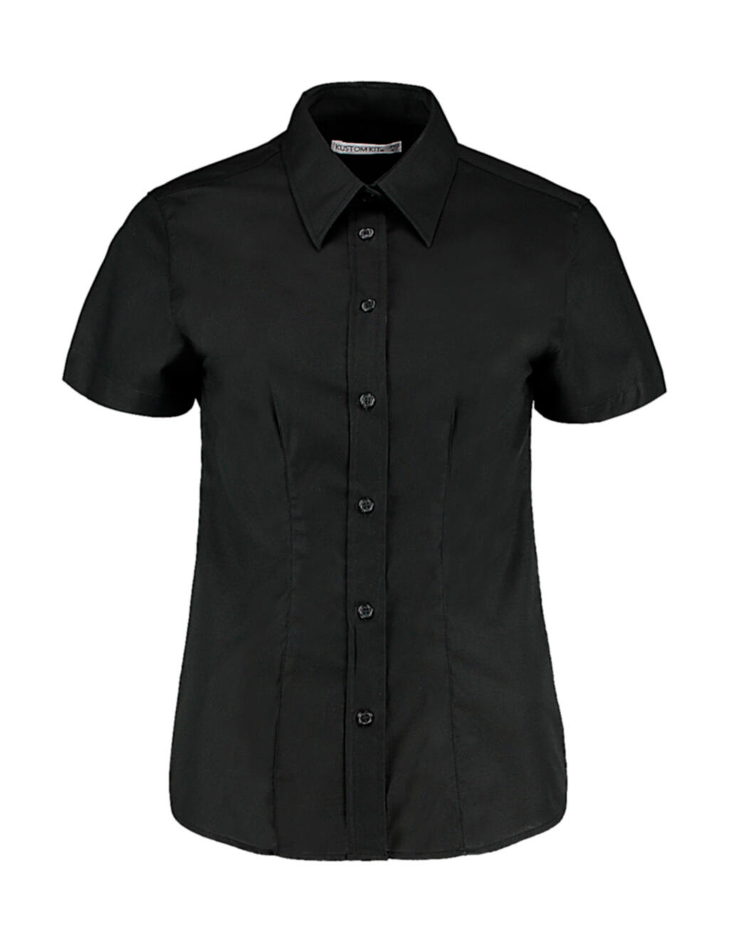 Kustom Kit Women's Tailored Fit Workwear Oxford Shirt SSL